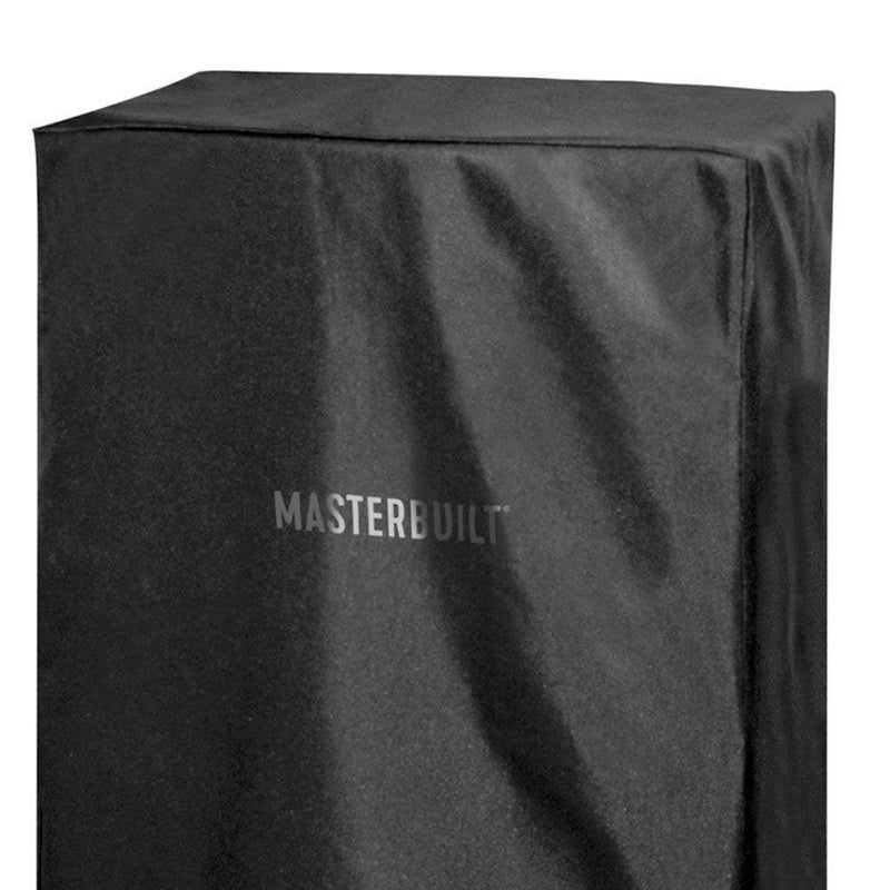MasterbuiltÂ® 40-inch Vertical BBQ Smoker Weather-Resistant Polyester Cover to Fit All Masterbuilt 40-inch Vertical Smokers in Black, Model MB20080210 - Image 4